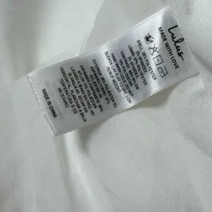 Lulus Womens White Satin Strapless Maxi Dress XS thumbnail 9