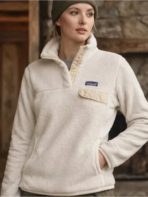 Patagonia Re-Tool Snap T Pullover White Size Small thumbnail 1
