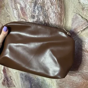 Commense Large Capacity Woven Shoulder Bag Brown thumbnail 6