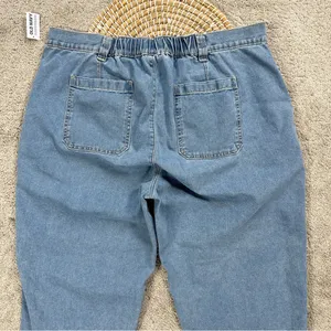 NWT Old Navy High-Waisted OGC Chino Tapered Straight Pants in Medium Wash XL thumbnail 8