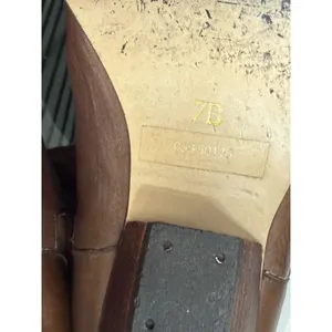 Vintage Mobility Sport Women’s Brown Leather Slouch Western Boots Metal Toe 7B thumbnail 12
