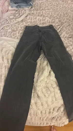 H&M Black Jeans High-Waisted thumbnail 4