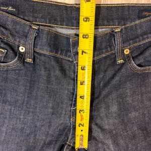 7 For All Mankind Anniversary Nic Nac 109 Stretch Low-Rise Stretch Flare - 32 thumbnail 8