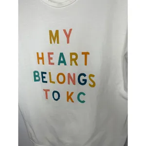 Alternative Apparel My Heart Belongs To Kansas City Graphic Tee T Shirt Sz Mediumx thumbnail 7