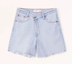 Abercrombie The Dad High Rise Jean Shorts thumbnail 1