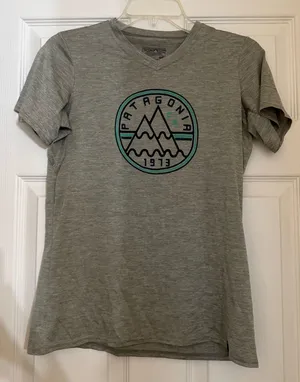 Patagonia Gray Capilene Baselayer Tee thumbnail 1