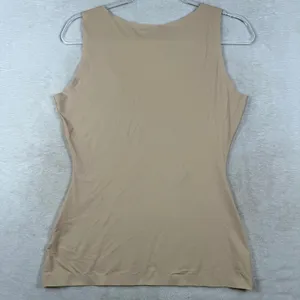 Spanx Womens Nude Seamless Shaping Tank Top Tummy Control Scoop Neck Camisole thumbnail 7