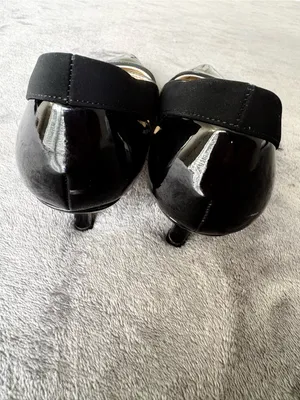 Simply Comfort Lifestyle Black Mary Jane Kitten Heels Size 7.5 thumbnail 5