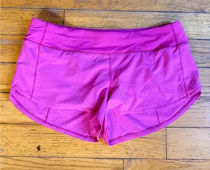 Pink Lululemon Shorts 2.5" Hotty Hot thumbnail 1