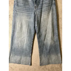 KUT From The Kloth High‎ Rise Ryan Fab Ab Super Wide Leg Jeans Light Wash 2 New thumbnail 3