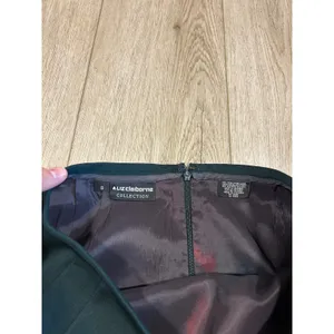 Liz Claiborne Collection Womens Forest Green 100% Wool Pencil Skirt Size 8 thumbnail 3