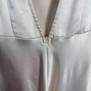Hello Molly Expressed Permission Mini Dress Women's XS 2 Champagne Satin NWT thumbnail 15