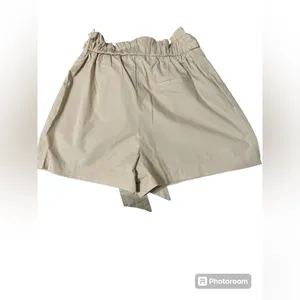 ZARA‎ BASIC Paper Bag Shorts Size XS thumbnail 2