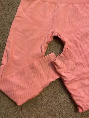 Bo+Tee Peach/Light Pink leggings thumbnail 2