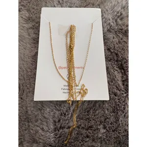 petit moments Caroline Body Chain in Gold New Womens thumbnail 4