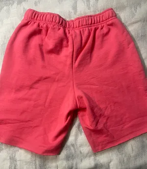 Champion Pink Fleece Shorts thumbnail 5