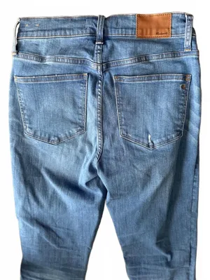 Madewell Women's Denim Jeans Size 25 Cali-Demi Boot Distressed Grunge Streetwear thumbnail 5