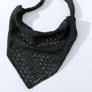 Kerchief Head Band #181 Black thumbnail 2