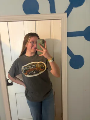 Alaska anchorage Tshirt Gray Size M thumbnail 2