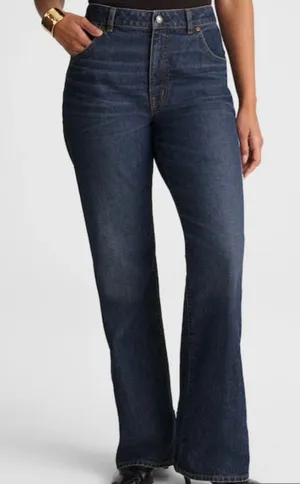 Madewell The Relaxed Bootcut Jean in Pleasantville Wash Size 25 thumbnail 1