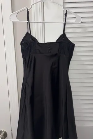 Black Silk Urban Outfitters Dress thumbnail 2