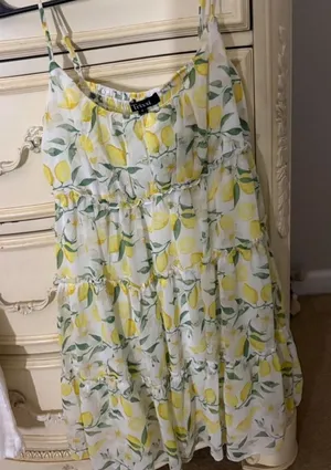 Trixxi Lemon dress thumbnail 1
