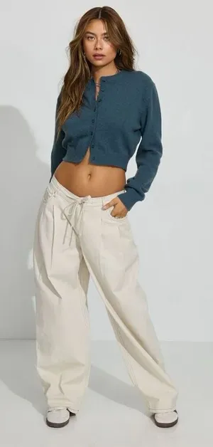 New Garage Kenzie Low Rise Baggy Pants thumbnail 1