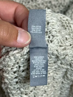 Aerie Gray Open Knit Sweater Tank Top Size XL Sleeveless Scoop Neck thumbnail 11