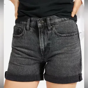 EVERLANE The Denim Short Charcoal Gray‎ Size 30 High Waisted thumbnail 1