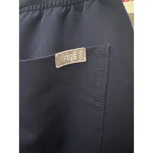Figs Women's XS‎ Blue Navy Zamora High Waisted Jogger Scrub Pants #F4-1 thumbnail 6