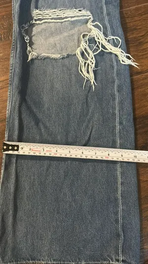 H&M High Waisted Jeans Wide Leg thumbnail 8