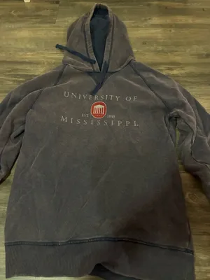 Ole Miss hoodie Brown Size M thumbnail 1