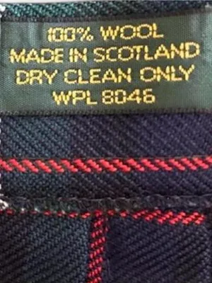 Charter Club Green & Navy Plaid Tartan Pleated Skirt 100% Wool thumbnail 3