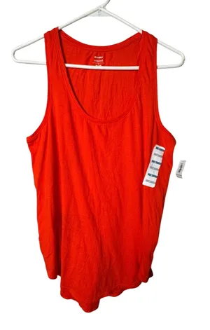 Old Navy Basic Relaxed Fit Sleeveless Tee Size M New With Tag thumbnail 1