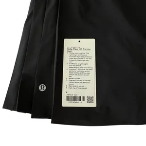 .Lululemon Side-Pleat High-Rise Tennis Skirt Black Size 4 thumbnail 7