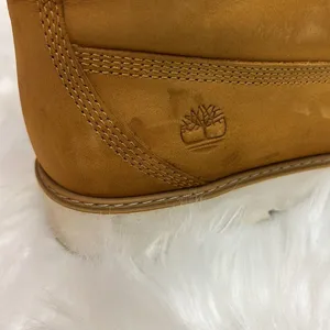Keeley Field Timberland Lace‎ Up Wheat Nubuck Boots A18 thumbnail 5