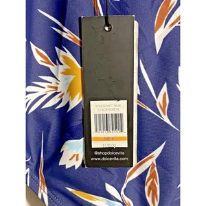 NWT Dolce Vita PIGEON Matisse Floral One Piece Swimsuit Size Small Missing‎ Belt thumbnail 8