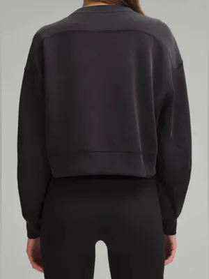 NWT Lululemon Softstreme Oversized Cropped Crew thumbnail 7