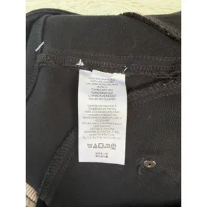 Anthropologie‎ Black High Rise Skinny Jeans Double Button Trousers Size 28 NEW thumbnail 7
