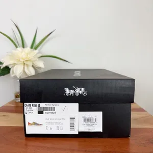 NWT Coach Clip Low Top Sneaker In Rainbow Signature Canvas size‎ US5/EU 35.5 thumbnail 10