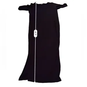 RTR Ingrid & Isabel Black Short Sleeve Stretchy Jersey Knit Maxi Dress Sz XS‎ thumbnail 9