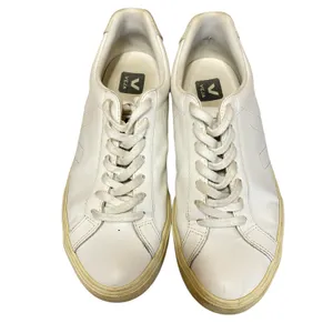 Veja Esplar Women White Leather Lace Up Low Top Athletic Sneakers Shoes Size 9.5 thumbnail 3