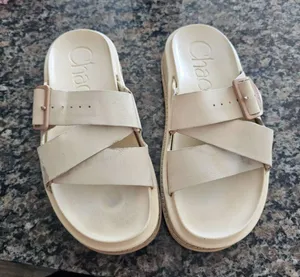 Chacos Platform Leather Slides thumbnail 1