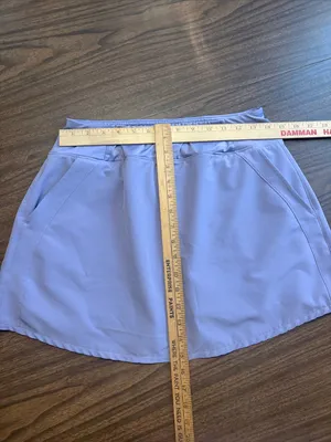 Spyder Medium Lavender Active Skirt with Built In Shorts Skort thumbnail 5