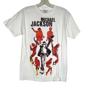 Vintage Hanes Michael Jackson T-Shirt‎ as is thumbnail 1