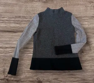 Griffen Cashmere Sweater Gray thumbnail 1