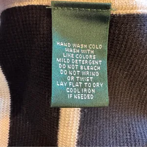 Ralph Lauren Ruana Wrap S/M‎ Black Sweater Cape Wrap Retails $285 thumbnail 5