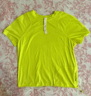 Neon Yellow Lululemon Top thumbnail 1