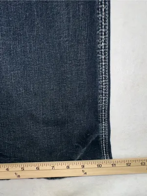 Flamingo Contrast Stitching Cactus Accent Jeans Dark Wash Size 12 thumbnail 10