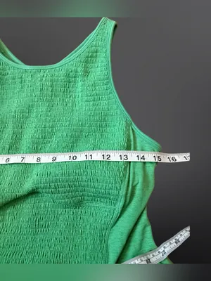 Free People Fp Movement Smockin’ Hot Green Crop Top Xl 💚 thumbnail 6